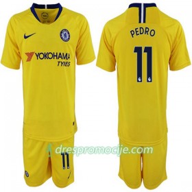 Chelsea Dres Pedro 11 Dječji Gostujući 2018/19 Kratkih Rukava